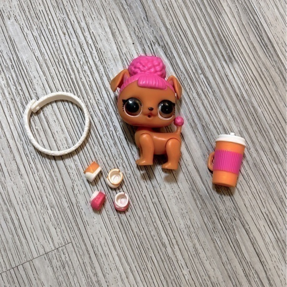 LOL Surprise! Rare pet HOOPS DOGG puppy dog with accessories
